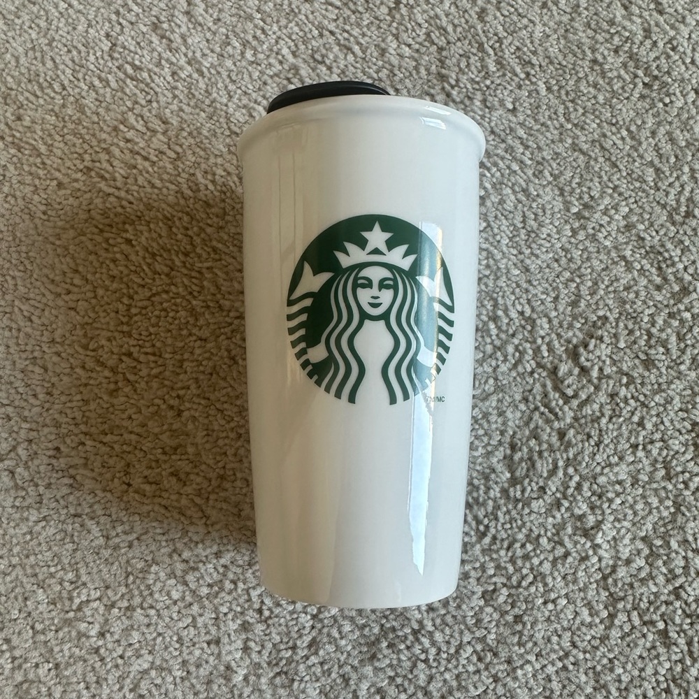 Starbucks 12oz Ceramic Mug Tumbler 2011